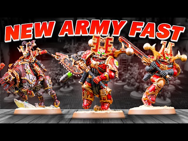 Paint a World Eaters Army FAST!