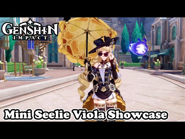 Mini Seelie Viola Showcase | Lost Riches Reward | Genshin Impact