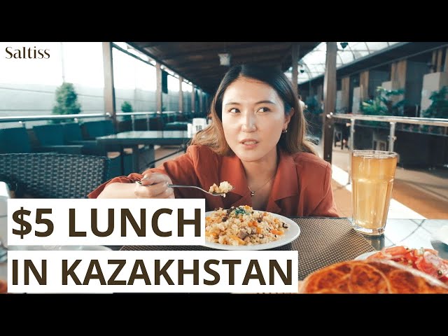 $5 Lunch in Kazakhstan | Tasty on a Budget | Uzbechka
