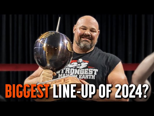 The Strongest Man on Earth 2024 Line-up | Strongman News