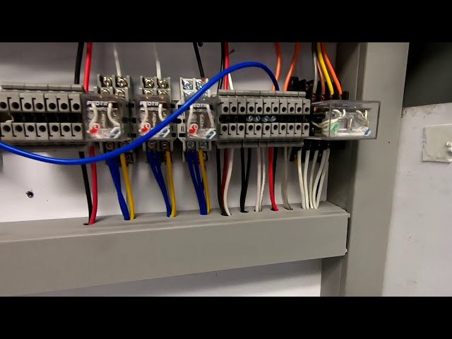 Off Grid: Touch Screen Control Panel Addition and PLC Cabinet Rebuild