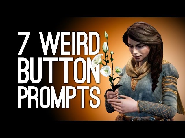 7 Weirdest Button Prompts You Were Not Ready For