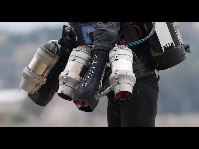 Flying like Iron Man: Up Close with Richard Browning's Gravity Jet Suit!