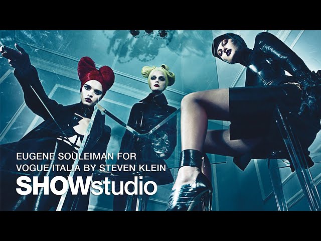 Eugene Souleiman talks to Nick Knight about working w/ Steven Klein for Vogue Italia:Transformative