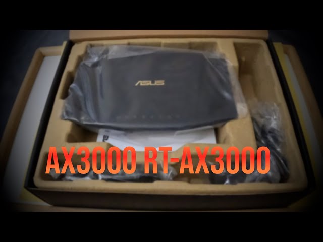 Thinking of upgrading to WiFi 6 Part 4. ASUS AX3000 RT AX3000 WiFi 6 Unboxing and Review.