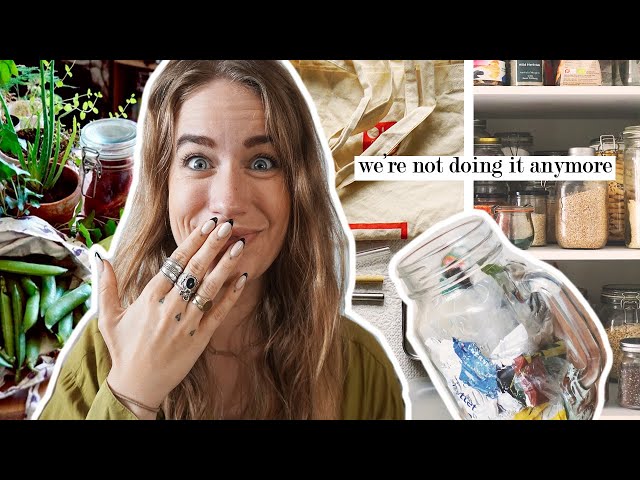 10 zero waste habits I phased out // these are ridiculous, tbh