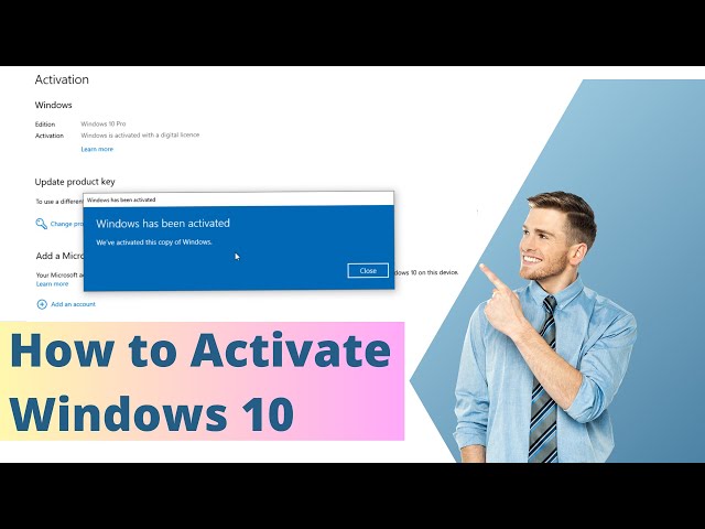 How to Activate Windows 10 Using Product Key