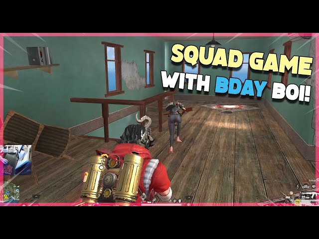 SQUAD GAME with BDAY BOI SA DREAMTEAM!(ROS GAMEPLAY)