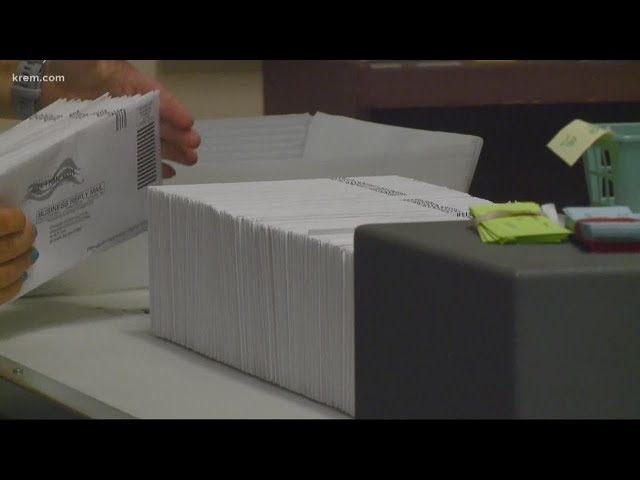 VERIFY: Spokane County processes mail-in ballots as they arrive, not all at once