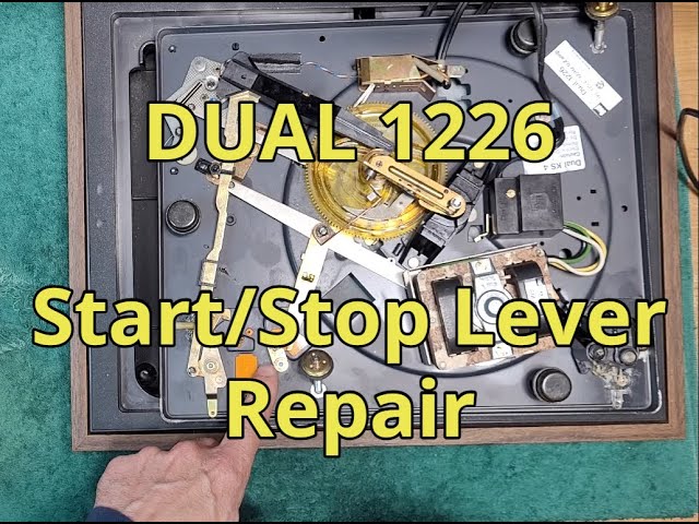 Dual 1226: Start/Stop Lever Repair
