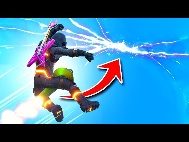 Rocket Riding To The *CRACK* In The Sky Fortnite Battle Royale
