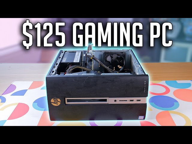 $125 Budget Gaming PC Build! (2023)
