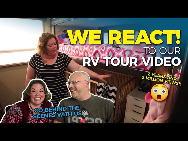 Tour Our Bunkhouse RV - Reaction and Behind the Scenes