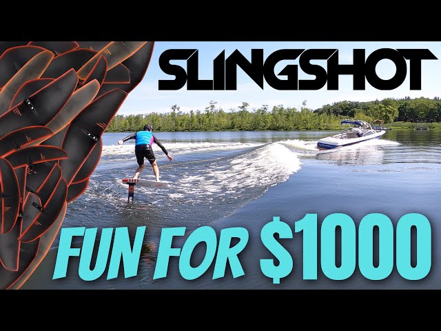 Best Budget and Beginner Hydrofoil for Wake Surfing | Slingshot