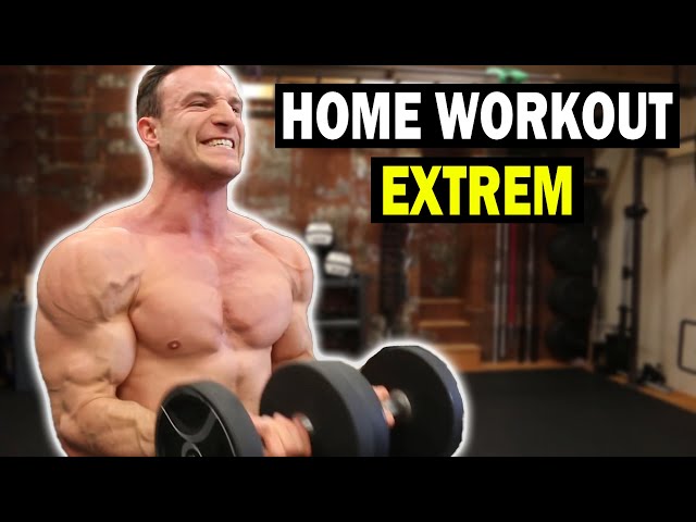 30 Minuten Ganzkörper Workout mit Hanteln | Muskelaufbau Extrem!