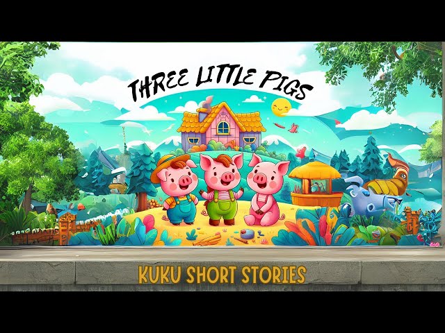 Pigs, Bricks, and Wits: The Enchanted Journey of the Three Little Pigs! (English)