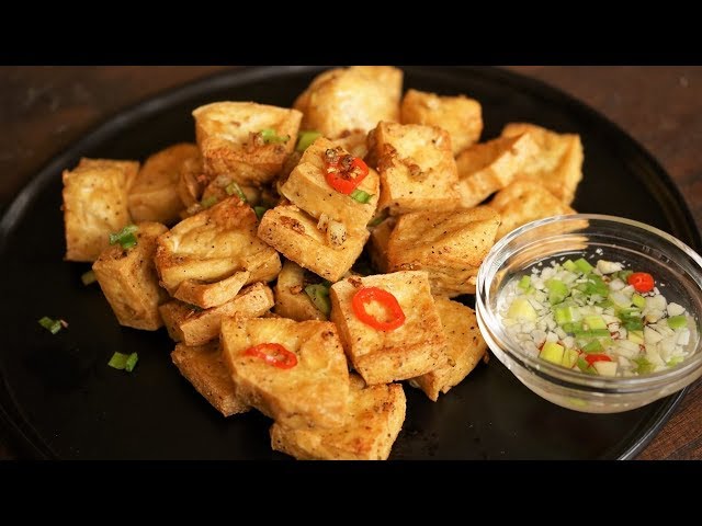 Garlic, Salt and Pepper Tofu: Easy and Quick Recipe - Morgane Recipes
