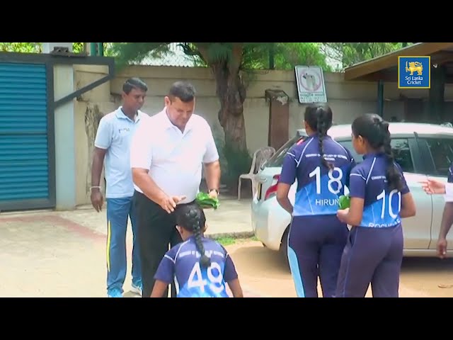 Sri Lanka Cricket Donates Practice Wicket to OLV Convent Moratuwa