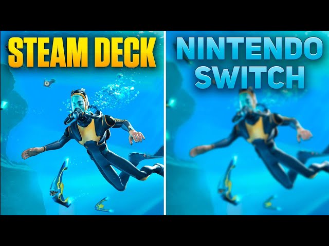 Steam Deck vs Nintendo Switch - Subnautica