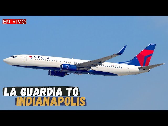 ✈️ MSFS 🔴 | Delta B737 |  La Guardia to Indianapolis