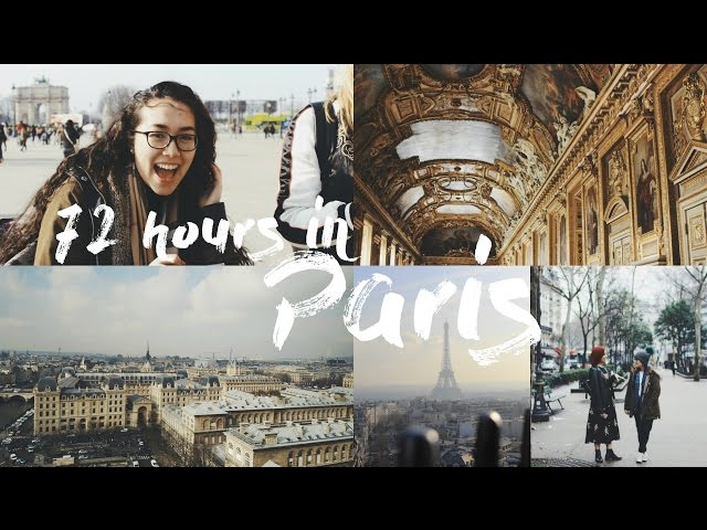 holiday in Paris vlog || 72 hours in France