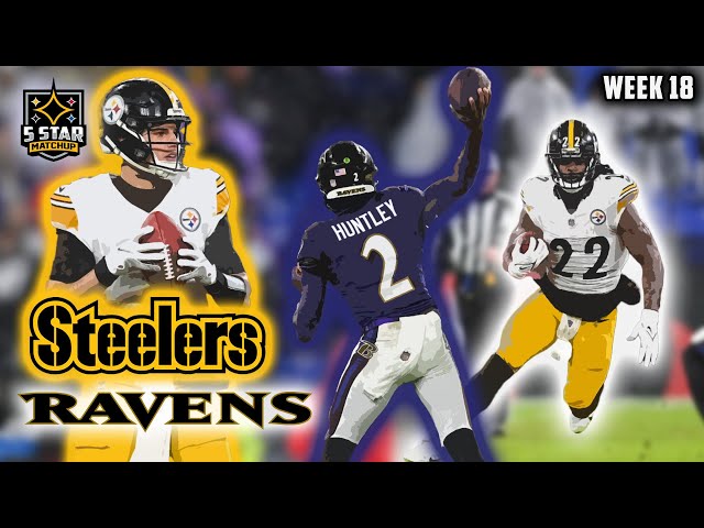 The Steelers Make the Playoffs! Steelers vs Ravens Week 18 Highlights | 5 Star Matchup
