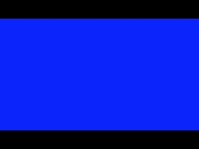 Blue Screen 10 hours 🔵 / Blue LED / Blue Light