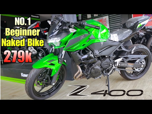 Pinaka Sikat na Sports Naked Bike Kawasaki Z400 All Specs and Features SRP : 279k Installment  DP