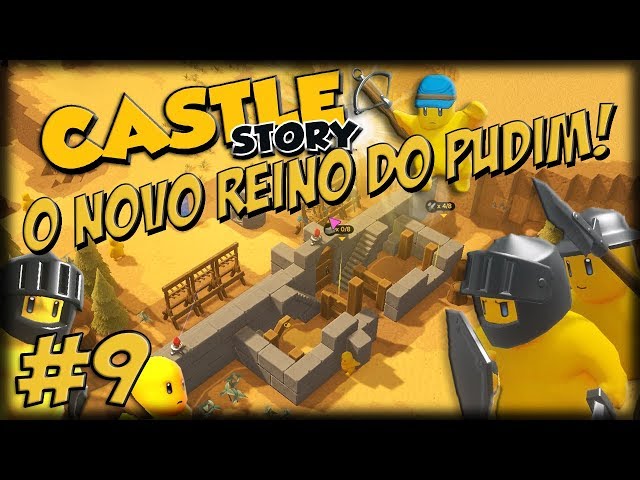 Castle Story 1.1 - O Novo Reino do Pudim - Ep 9 - Como Não Matar um Necromancer!!