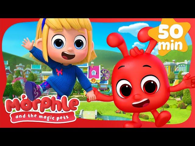 The Fun Zone! | Morphle and the Magic Pets | Available on Disney Junior and Disney+