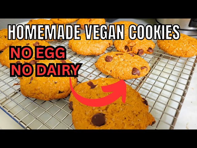 How to Make Vegan Chocolate Chip Cookies | Simple & Tasty Recipe