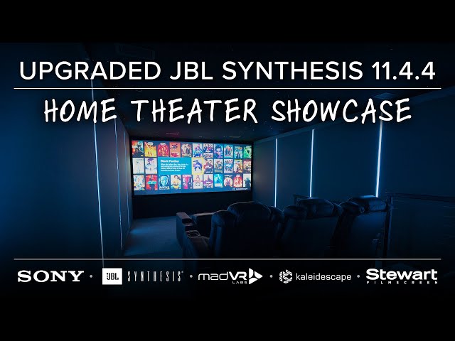 How To Update Your Home Theater! JBL Synthesis Home Theater Install Timelapse & Showcase