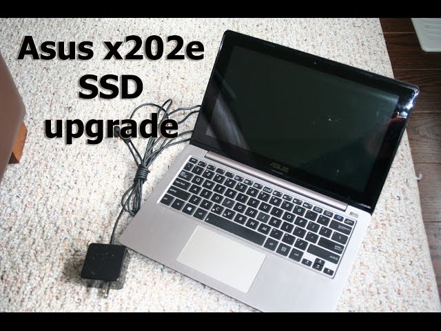 Asus S202E hard disk upgrade to SSD
