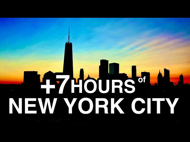 7 HOURS Manhattan New York City HD Screensaver