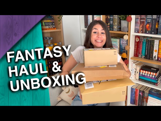 FANTASY BOOK HAUL & UNBOXING 2022: new favorite editions!✨📚