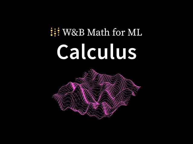 Math4ML Exercises: Calculus