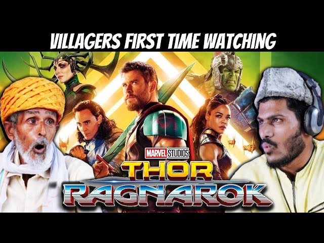 Villagers Watch Thor: Ragnarok - NEVER Seen Anything Like It! First Time Watching ! React 2.0