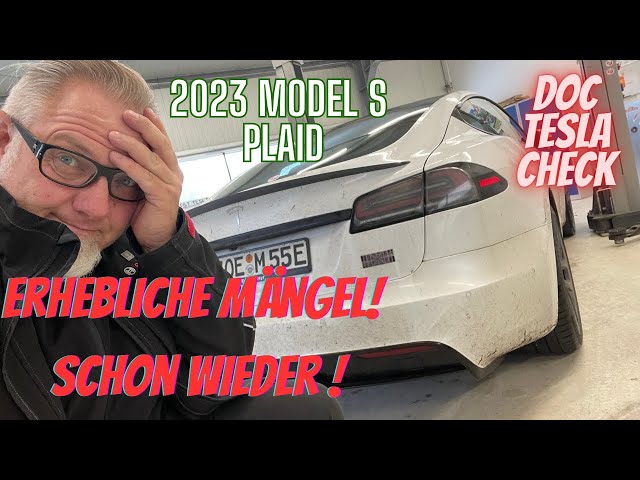 Erhebliche Mängel an einem 11 Monate alten Tesla Model S Plaid