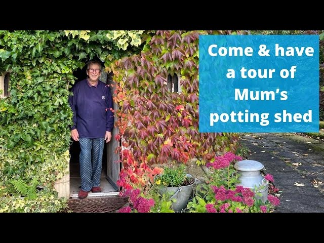 Come on a tour of Mum’s fairytale potting shed