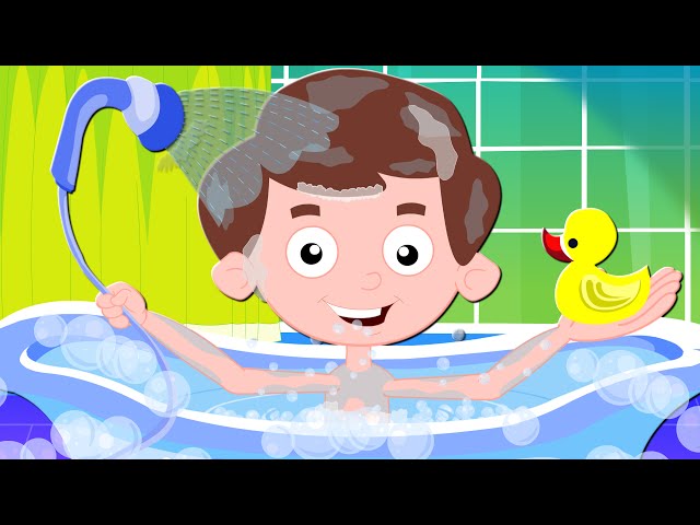 Bath Song | Nursery Rhymes For Kids And Childrens | Original Song From Zebra