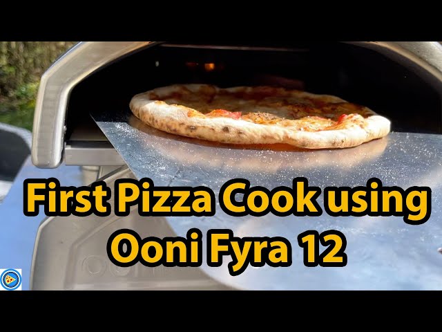 First Time Cook using Ooni Fyra 12 Wood Fired Pellet Pizza Oven