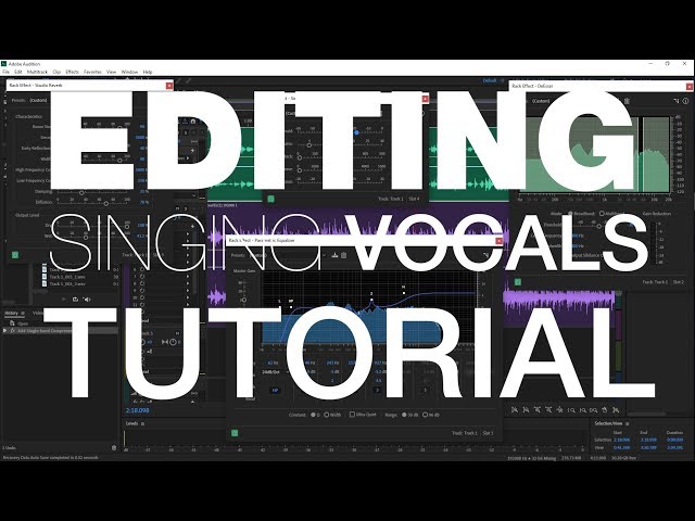How to Edit and Mix Singing Vocals in Adobe Audition (Part 1)