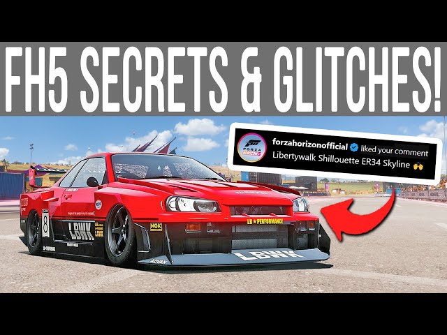 Forza Horizon 5 - 7 NEW Secrets That You Didn't Know About!