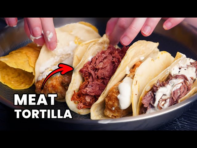 $3 Carnivore Tacos You'll Eat EVERY Day (2 Ingredients)