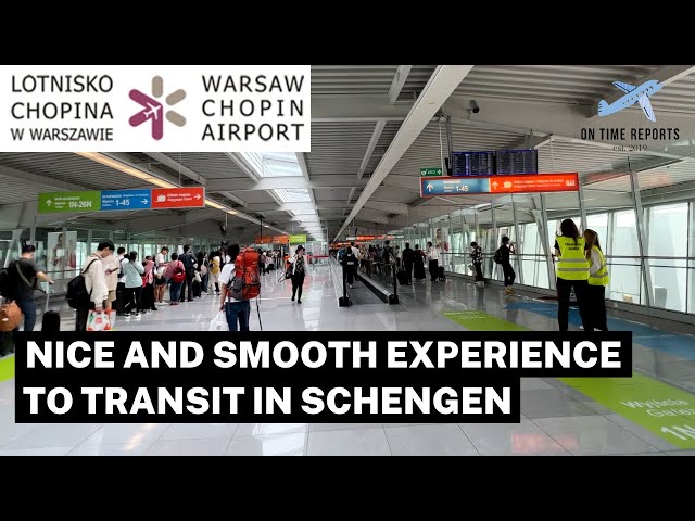 🇵🇱 Warsaw Chopin (WAW) Airport Non-Schengen Transfer to Schengen and Arrivals