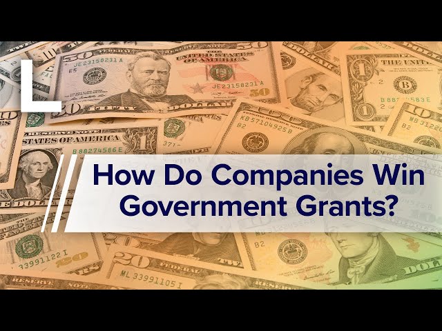 How Do Companies Win Government Grants