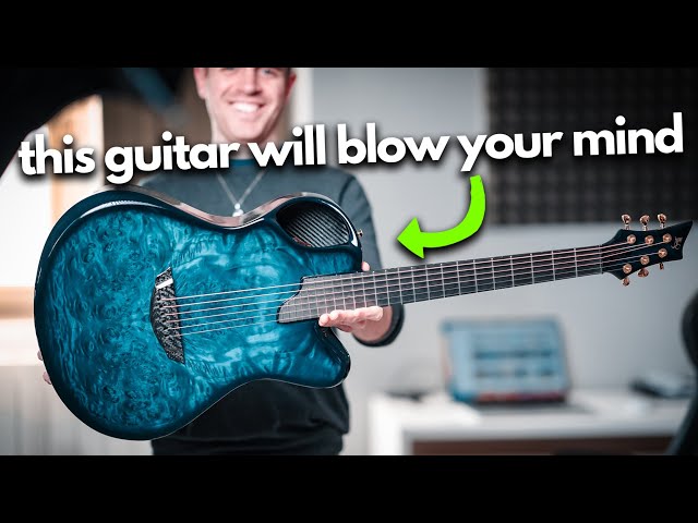 This Guitar Will Blow Your Mind! (Emerald Guitar)