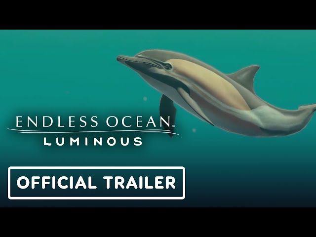 Endless Ocean Luminous - Official Switch Announcement Trailer | Nintendo Direct 2024
