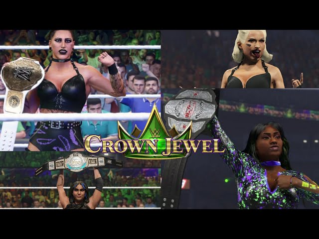 CROWN JEWEL PPV | Women's Universe | WWE 2K23