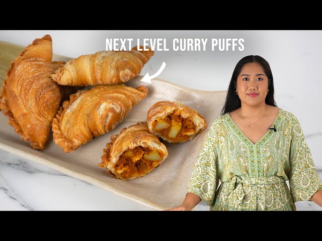 Spiral Curry Puffs Made Easy and They're Vegan! | Karipap Pusing